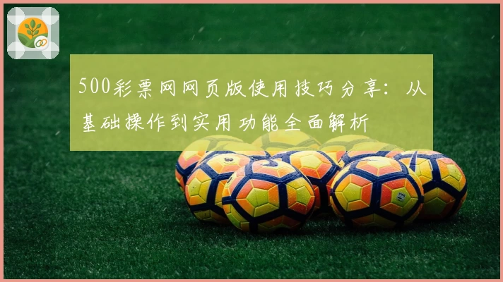 500彩票网网页版使用技巧分享：从基础操作到实用功能全面解析
